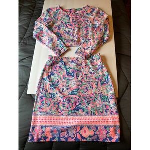 Lilly Pulitzer Boca Chica Multi La Playa Set XS